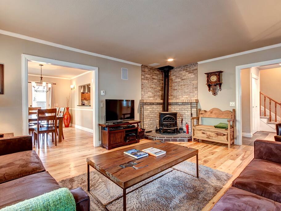 Wood burning stove