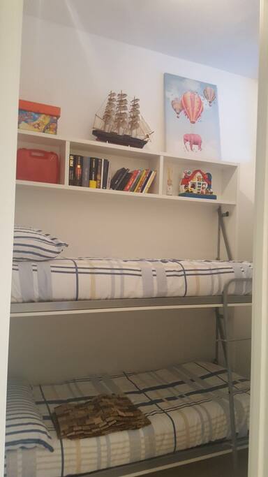 camerata con letto a castello