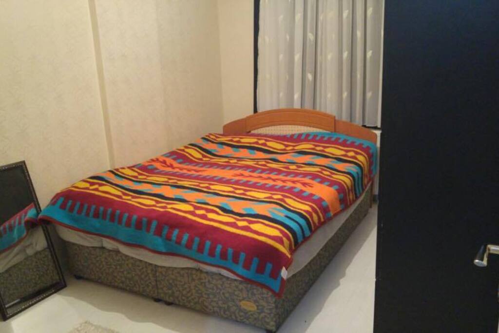 bedroom and garderobe