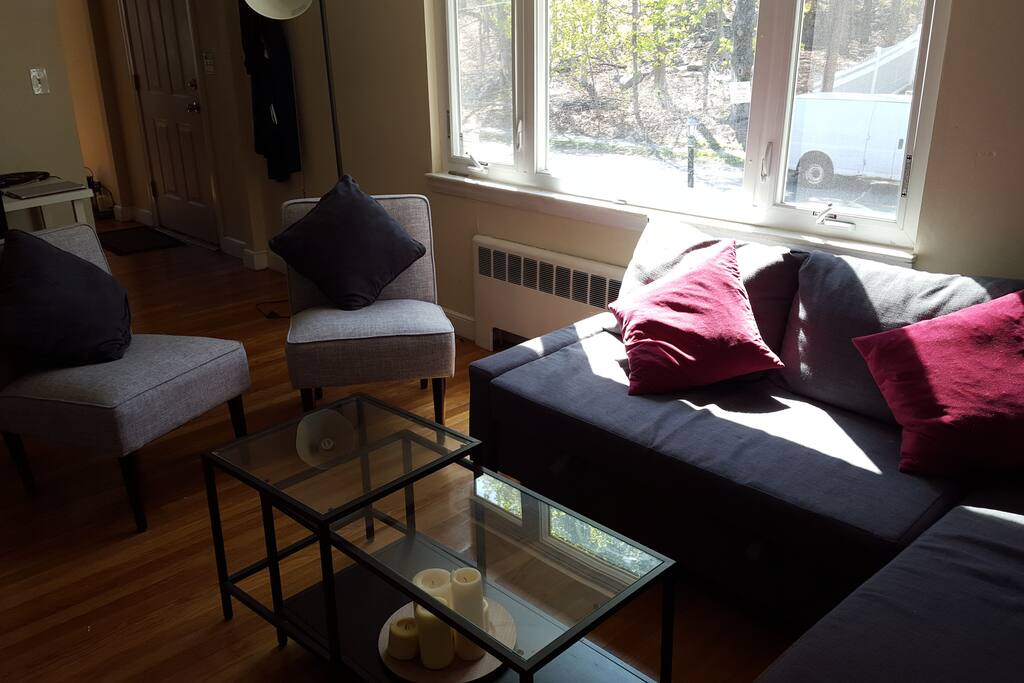Lots of natural light