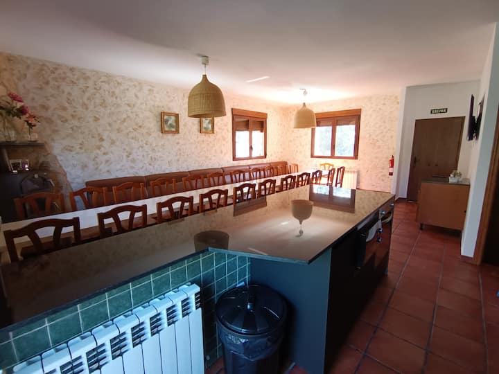 Casa Puente Albor Piscina Climatizada 23 Personas - Guadarrama