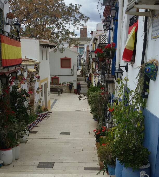 Old city Campoamor. Ciudad antigua Campoamor.