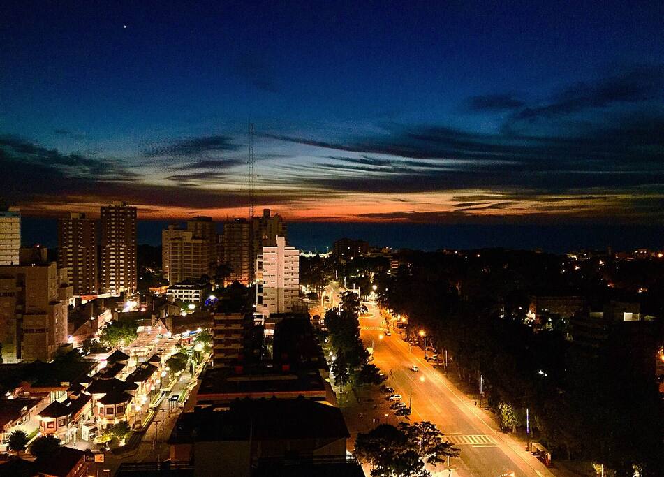 Amazing view at night!