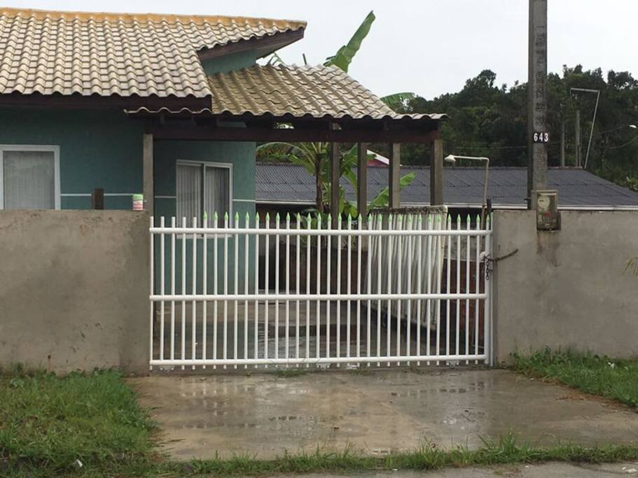frente da casa