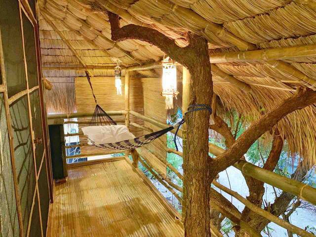 Tree House by the ocean with pool - Huts for Rent in ...