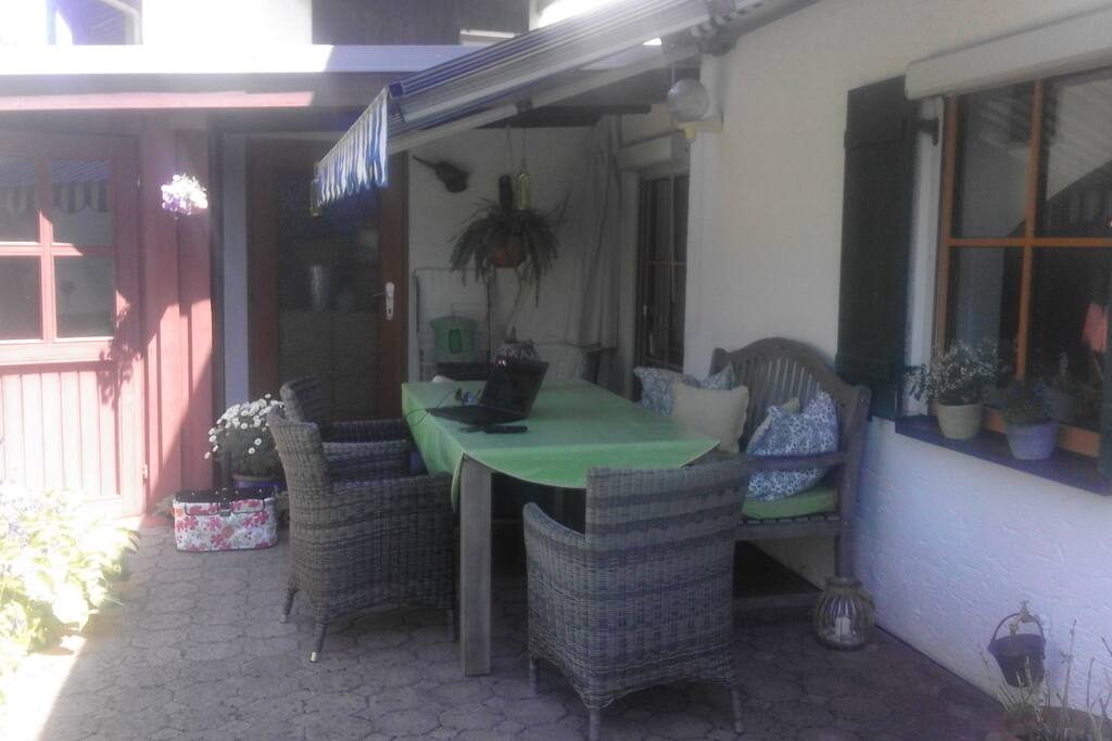 Terrasse Rückseite