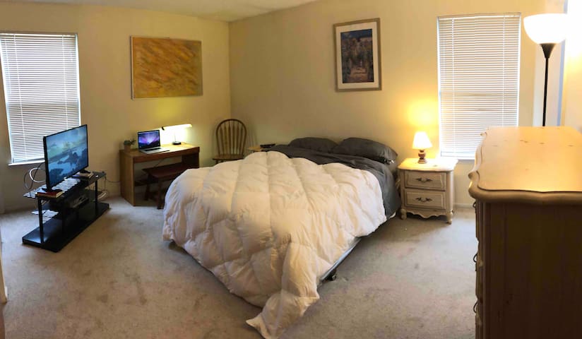 Master Bedroom with Private Bath in Desirable Loc