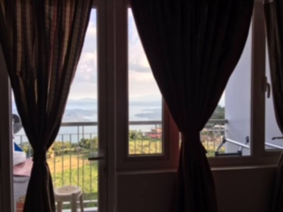 Wake up to this magnificent view From The Bedroom