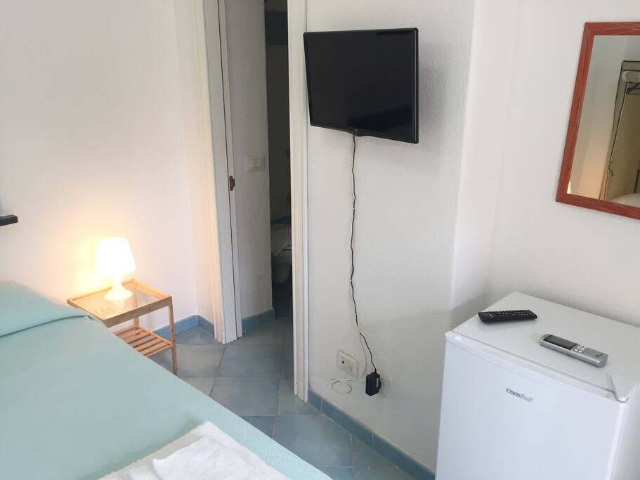 Dettagli camera privata con bagno