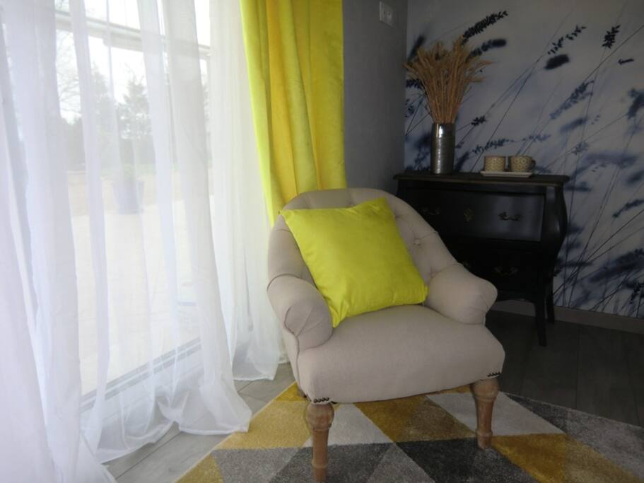 détail chambre brise estivale