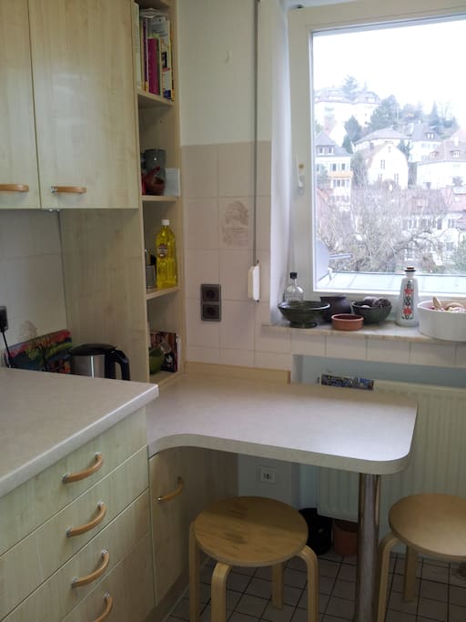 Little but well-resourced kitchen