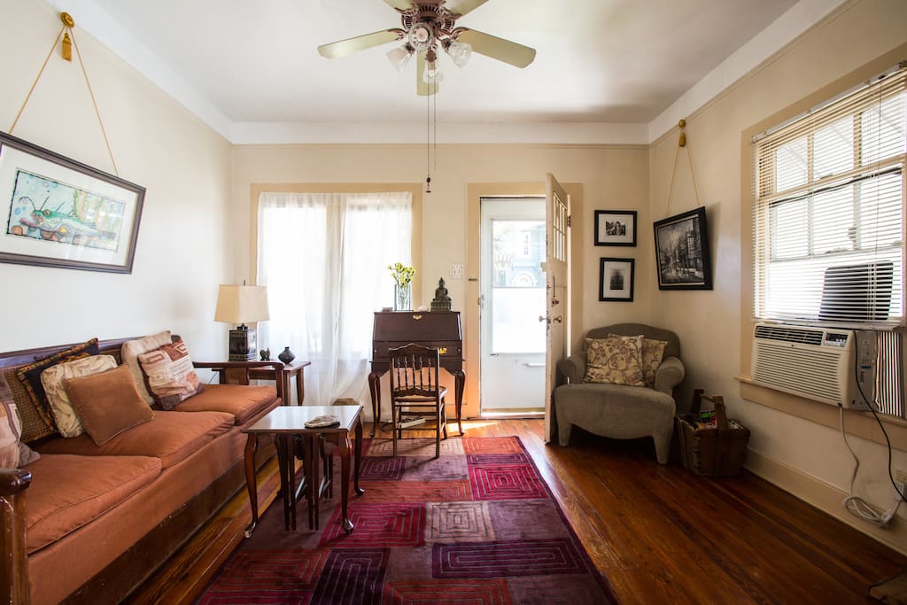 The living room