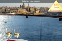 6* Your Sea Views - 3 bedroom Apartment Malta