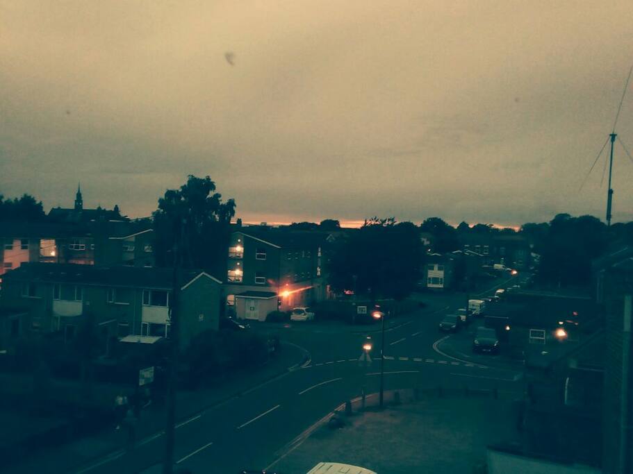 The view from window