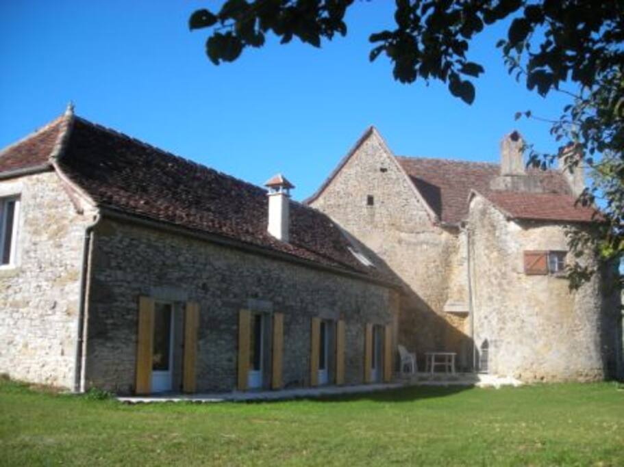 Vue extérieure de la maison