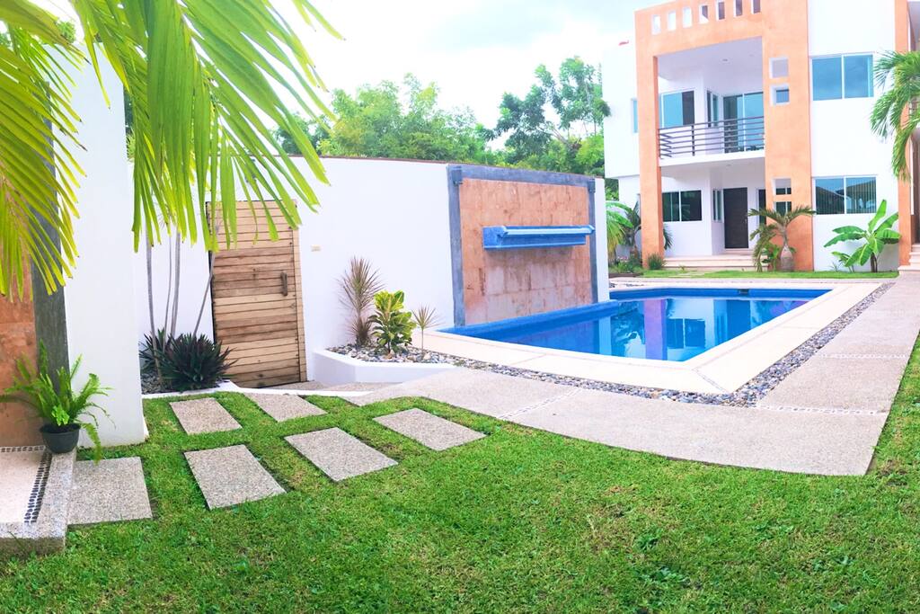 Shared swimming pool