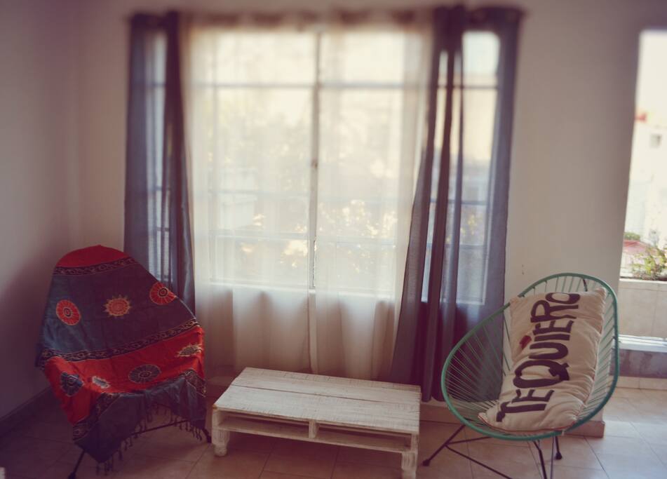 Espacio tranquilo y apto para descansar/Quiet and restful space...
