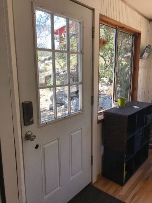 Main entrance into sun room