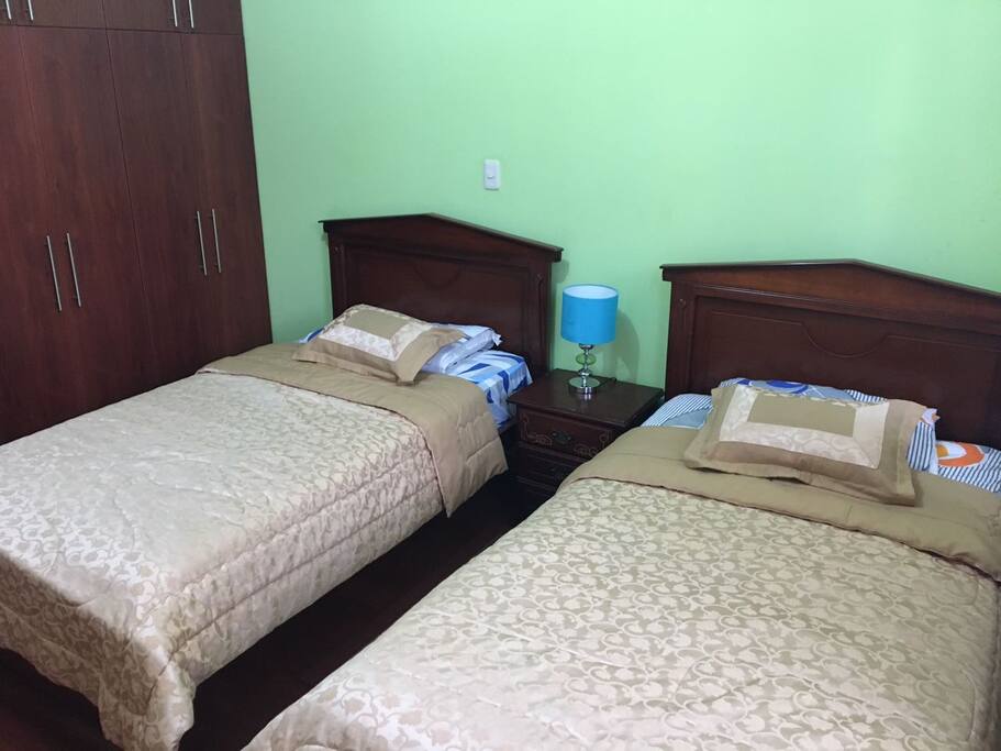 Habitación 1, dos camas, 2 Personas