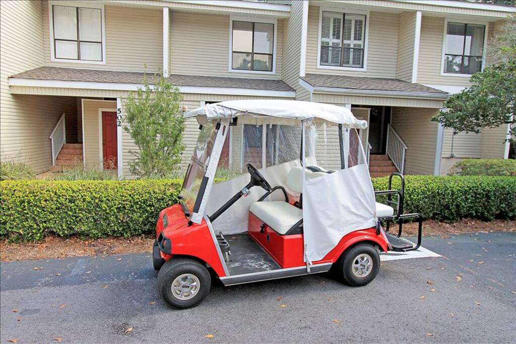 Ocean Breeze Golf Cart