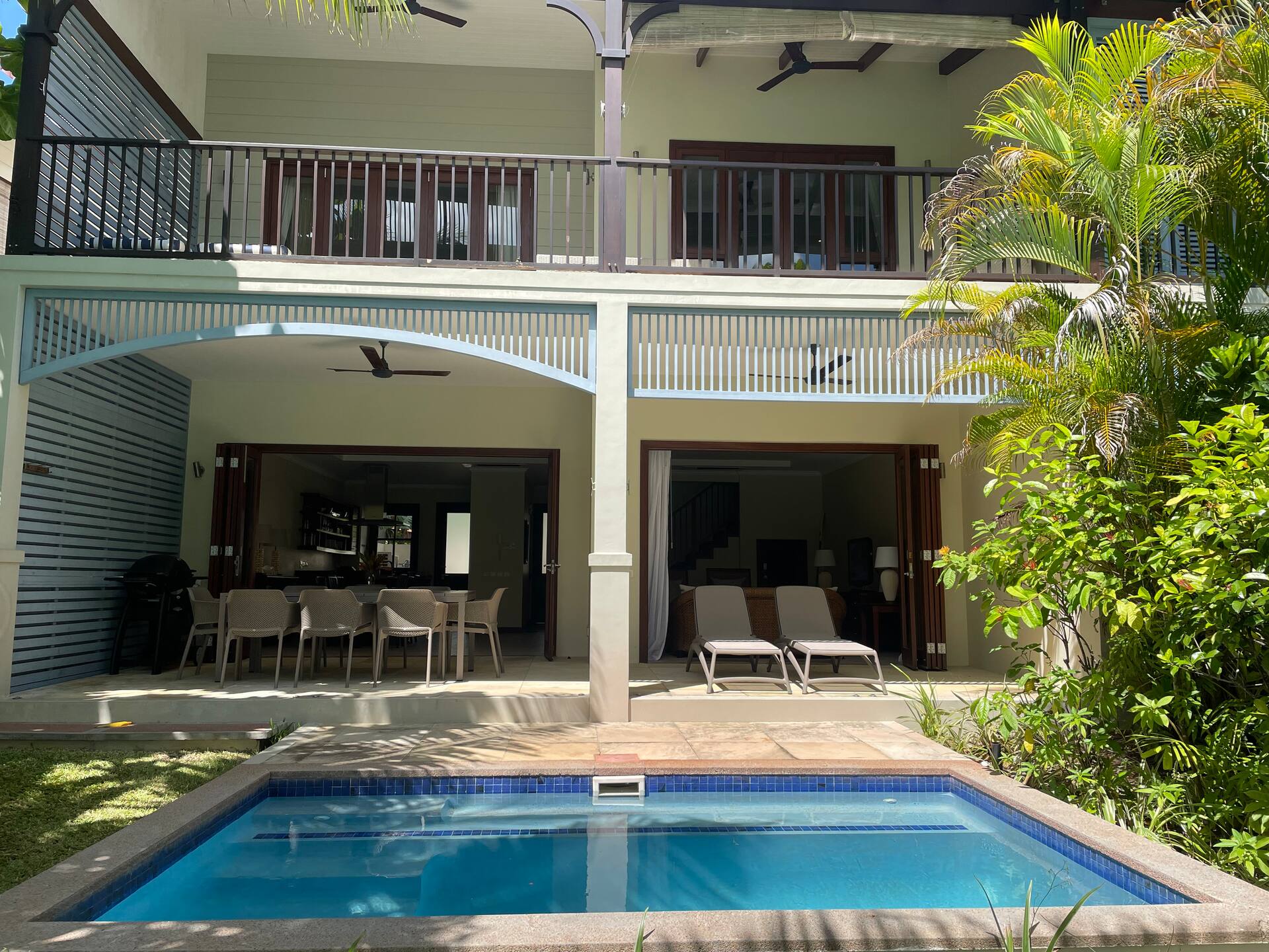 House With 3 Bedrooms in Mahé, With Wonderful sea View, Private Pool and Enclosed Garden - 100 m From the Beach — foto 3