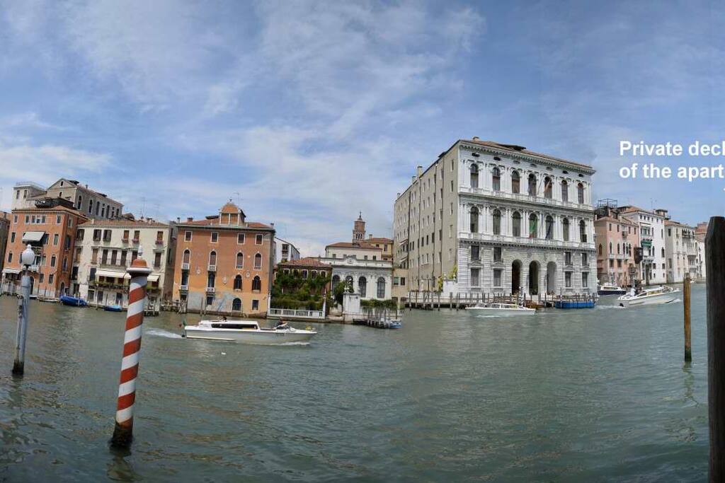 Canal Grande from the private deck