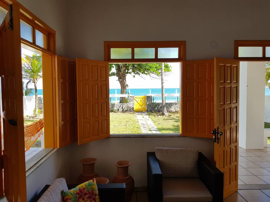 Vista da sala - sofa