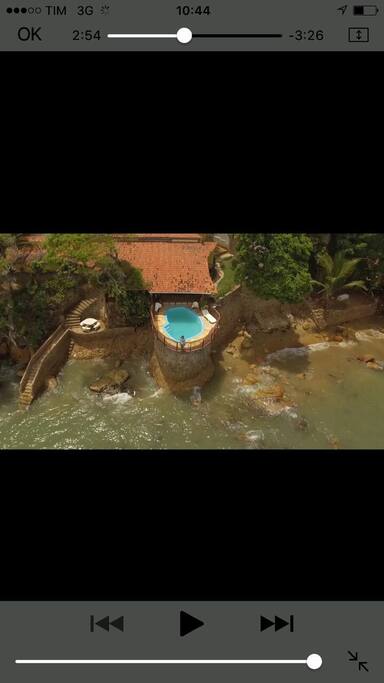 foto drone paraíso