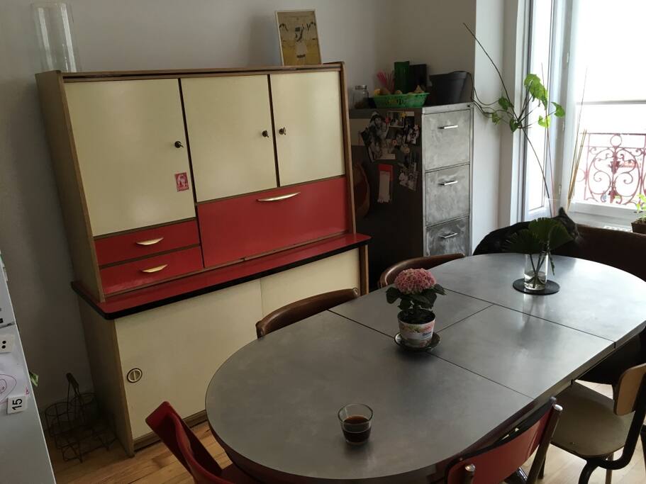 cuisine, table pour 6