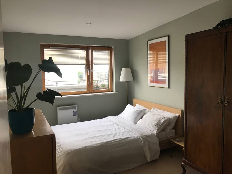 Quiet bedroom with view