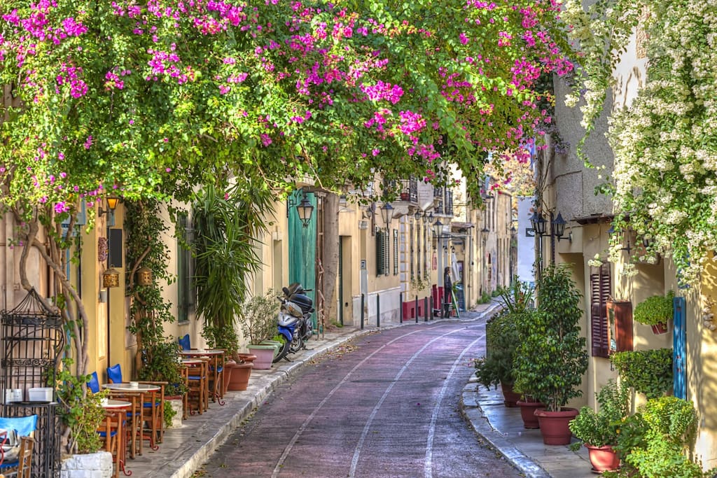 Many small streets to explore in Ancient Plaka Area