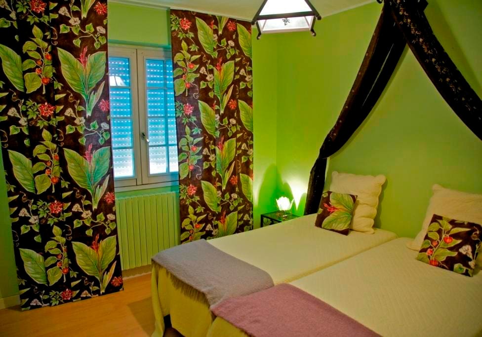 chambre vert asiatique
亚洲绿色客房