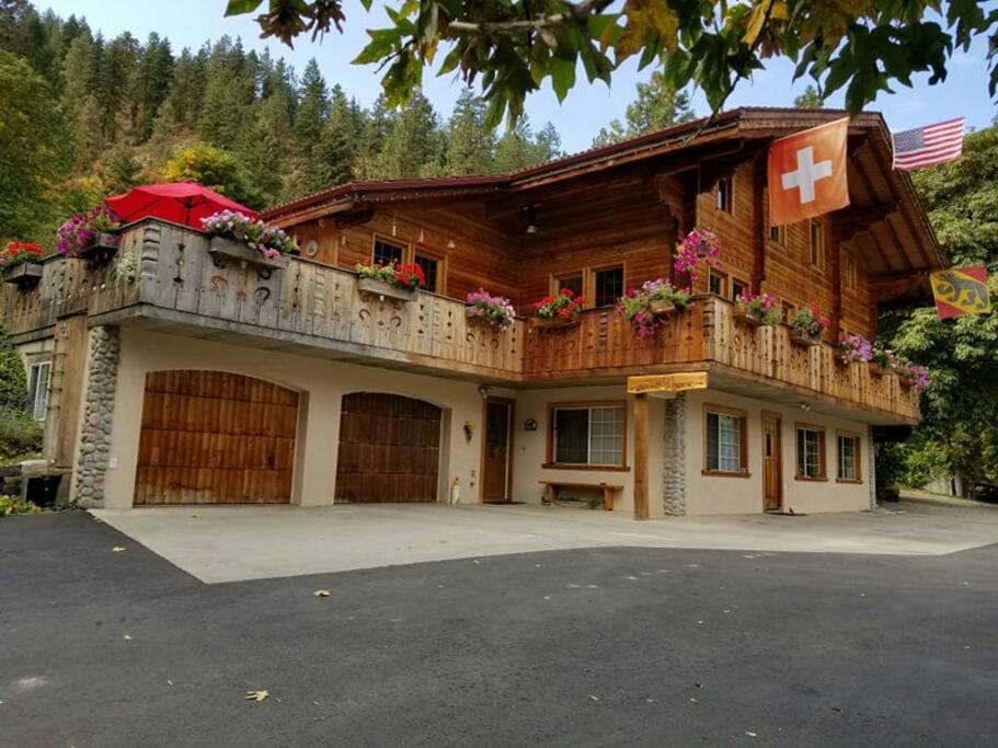 Enjoy our wrap around porch.