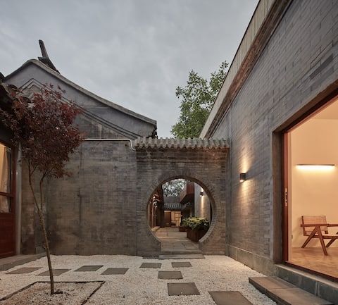 玩居·摘星#2 紧邻簋街，步行去后海、雍和宫、南锣鼓巷的静谧四合院 独立卫浴哦~开票请咨询