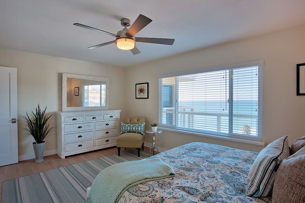 Breathtaking views from your own master bedroom