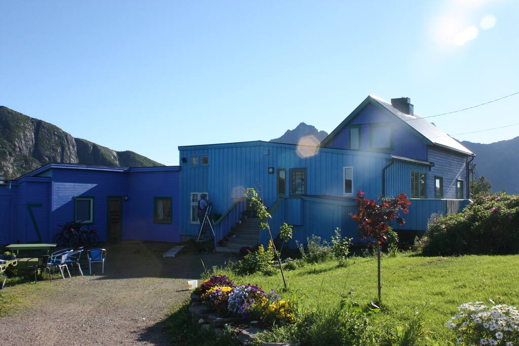 Hovedhuset på Bakkan Gård.
