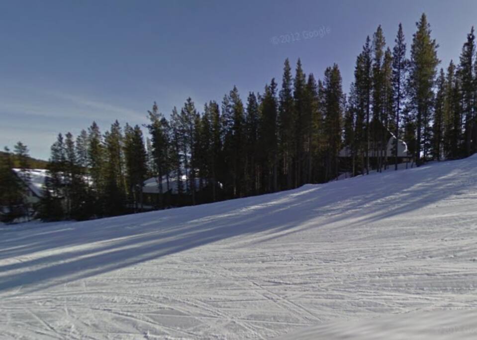This is why its called On the Run! Located ski in/ski out.