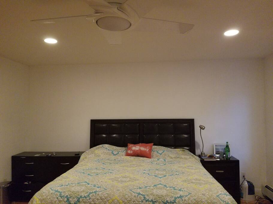master bed room will be locked but guests have access to whole place otherwise