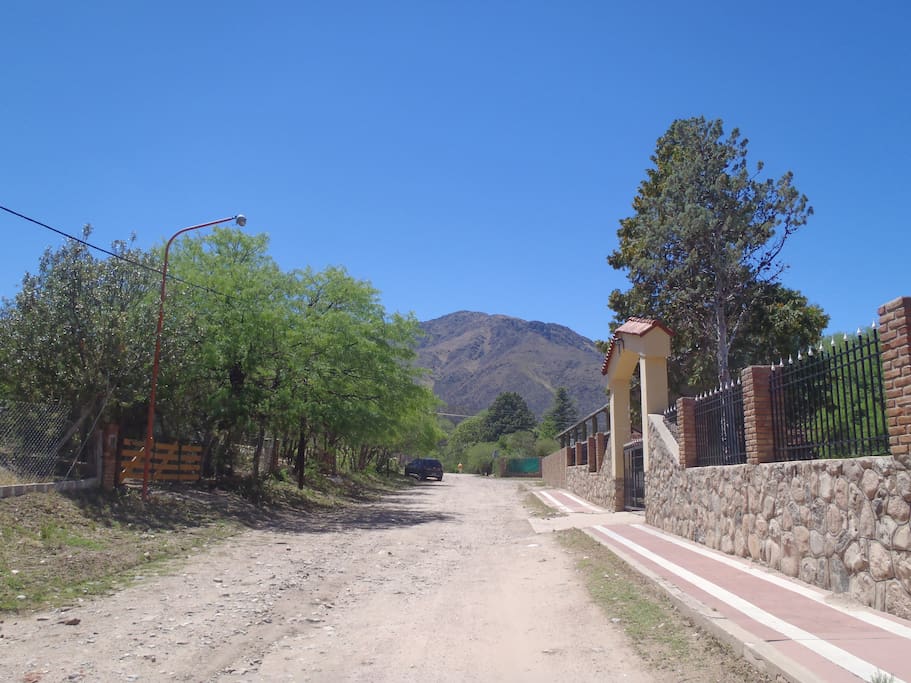 Camino a la casa