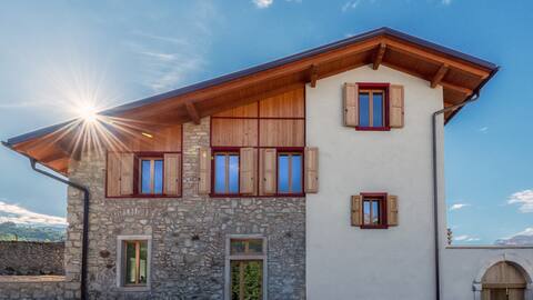 Villa among the vineyards in Rovereto in Trentino