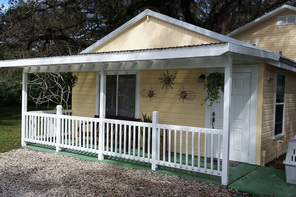Studio which is located in front of the main house