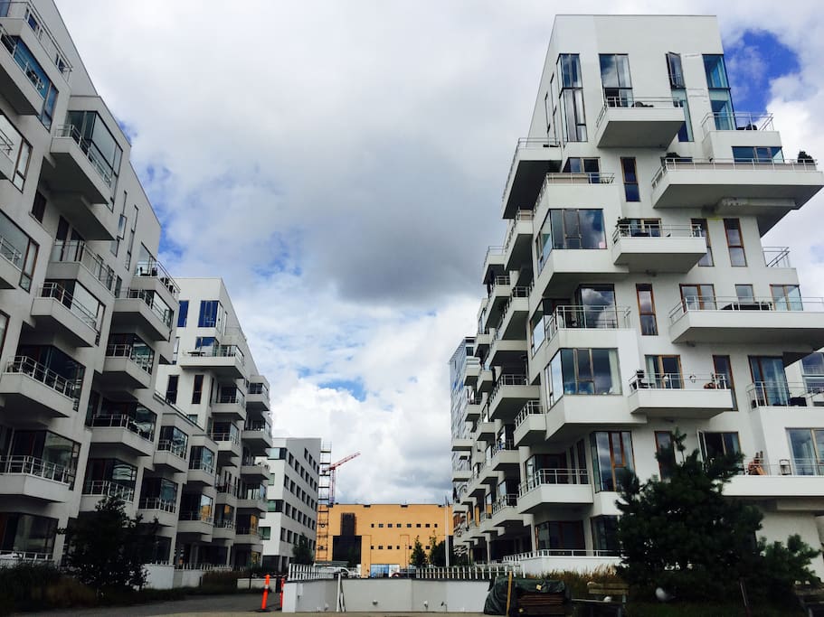 The architecture won the European Property Award 2009