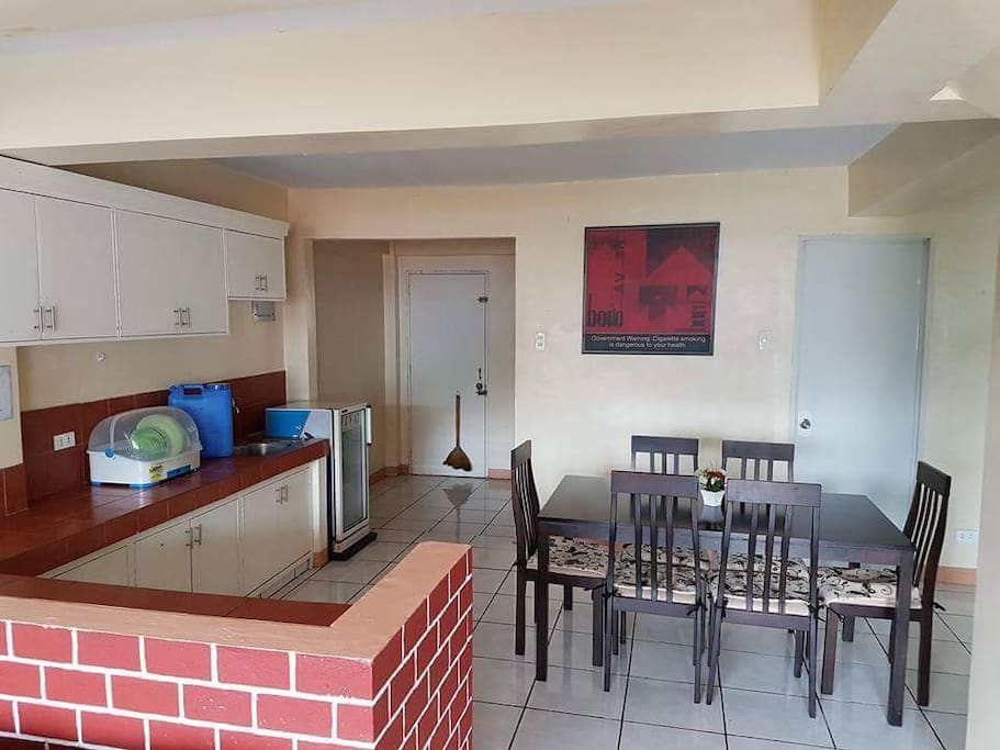 Kitchen and dinning area
