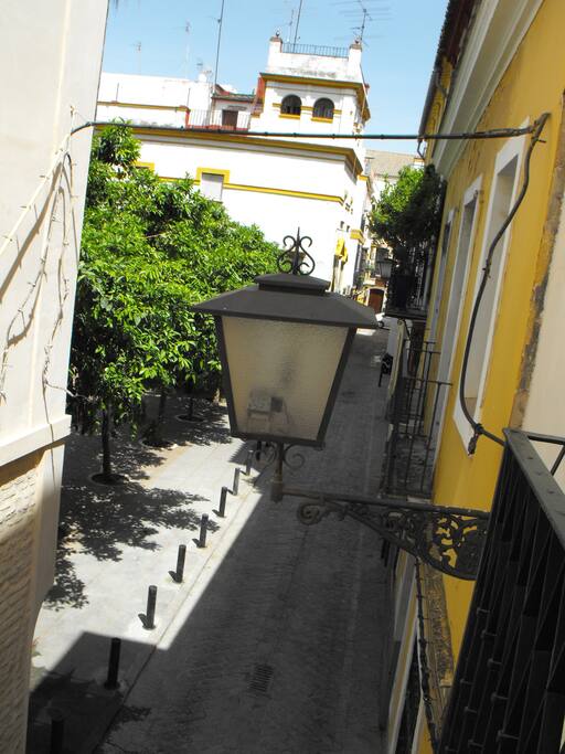 Vistas desde el balcón