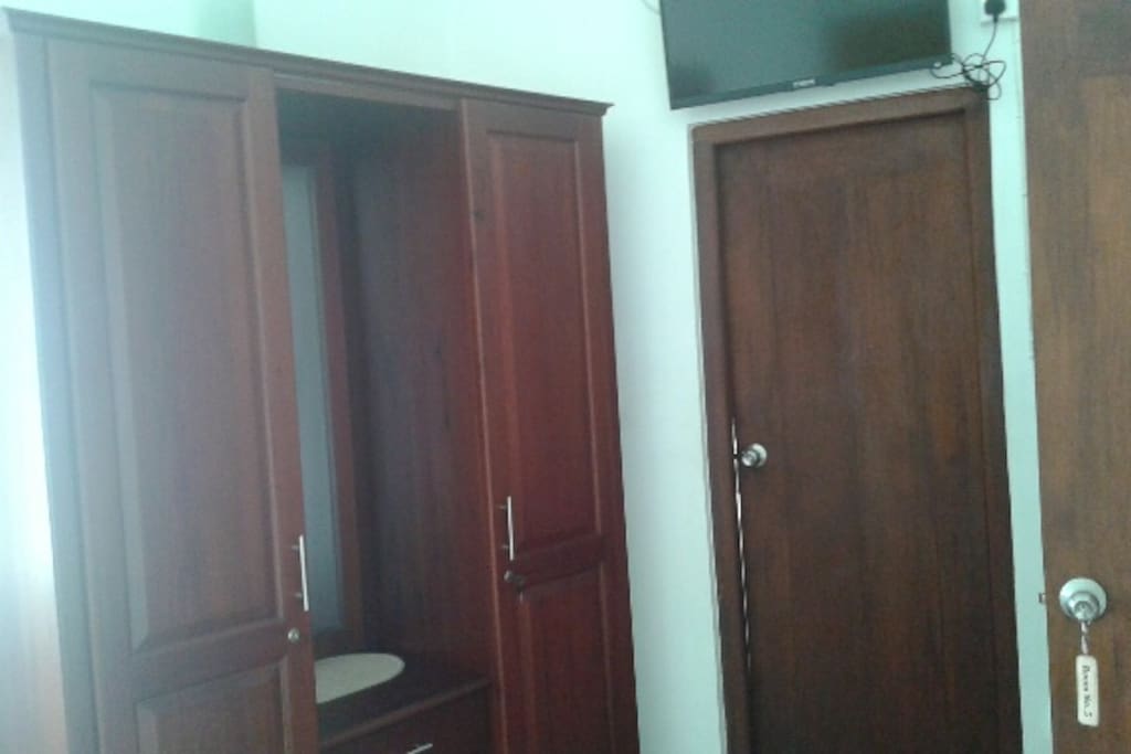 wardrobe space