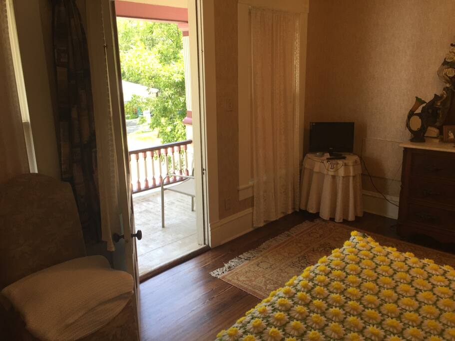 Juliet Room and balcony