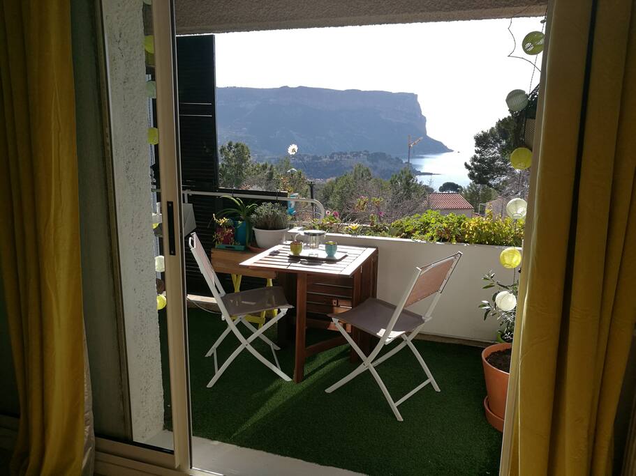 BALCON VUE DU SALON
