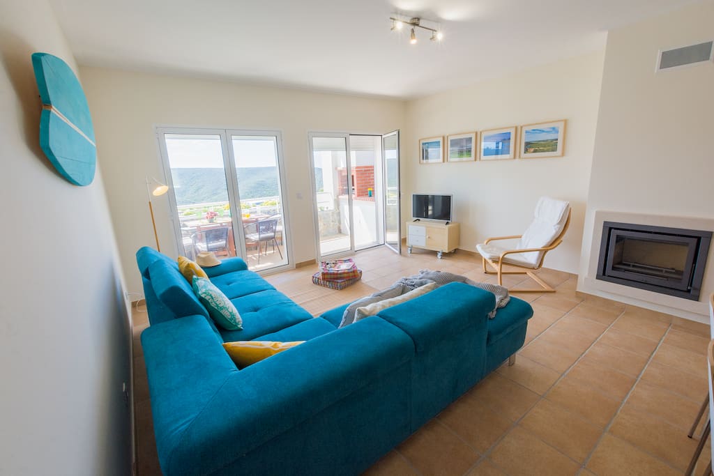 The living area