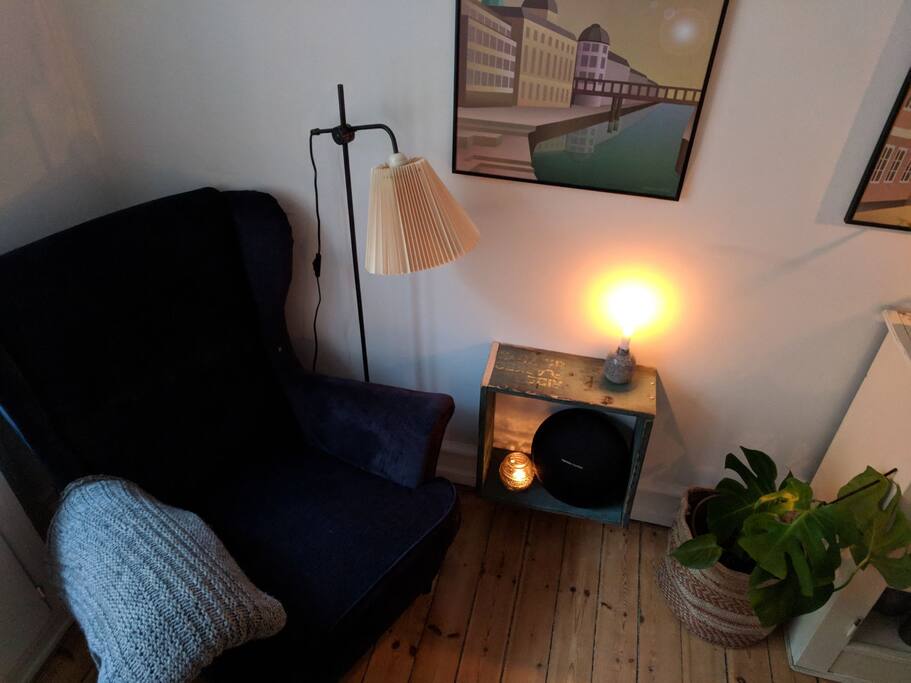 Cozy corner of living room