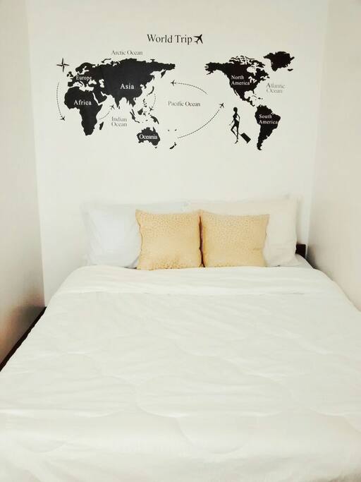 At the Master's Bedroom with a Queen Bed